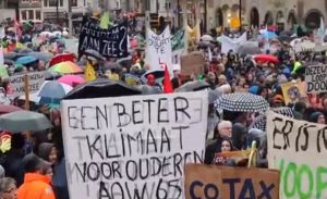 hollanda da iklim protestosu (drtmedia)