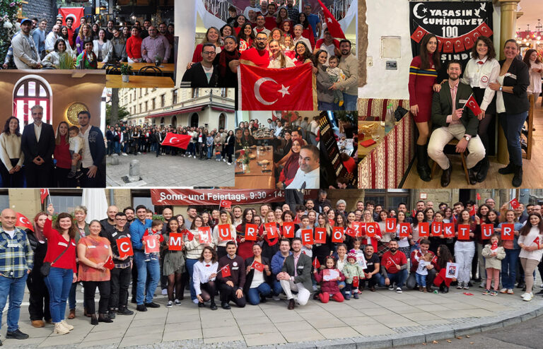 almanyada Cumhuriyet Kahvaltıları ile kutlandı