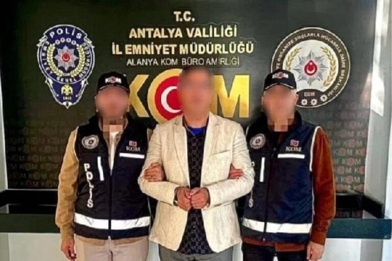 INTERPOL tarafından aranan Hollandalı H.T. Alanya’da yakalandı