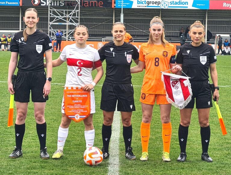 U17 Kız Millî Takımımız, Hollanda’ya 6-1 Mağlup Oldu