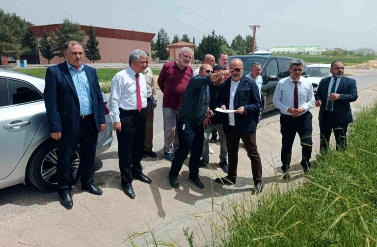 Hollanda Din Hizmetleri Müşaviri Adıyaman’da Cami ve Kuran Kursu İnşaat Alanını İnceledi