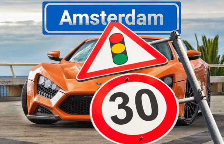 Amsterdam’da hız sınırı 30 km oldu