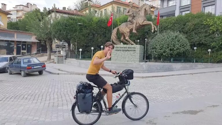 hollandalı bisikletçi türkiyede (1)