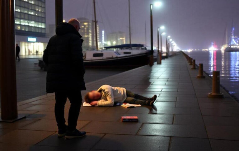 Rotterdam’da 37 Yaşındaki Evsiz Adamın Başına Kaldırım Taşı Atan Şahıs Aranıyor