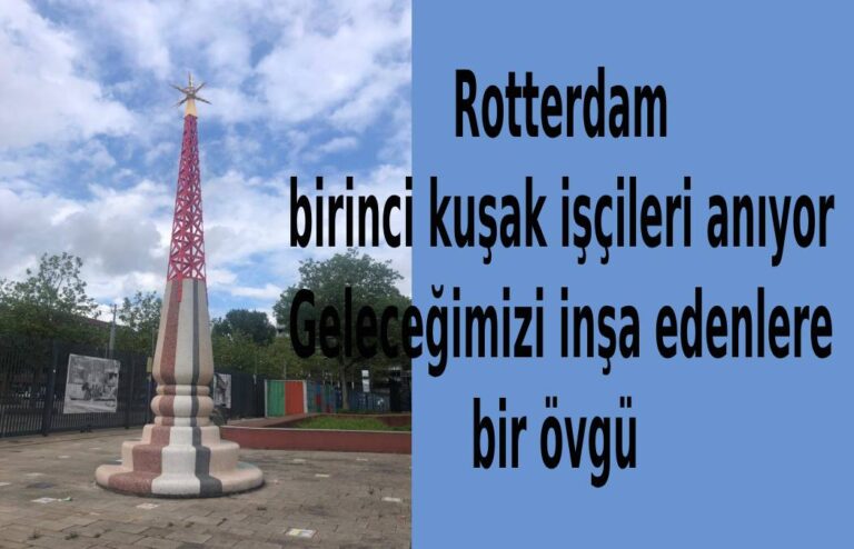 birinci kuşak işçiler anılıyor