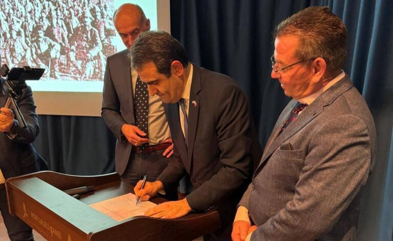 Gelibolu lalesinin isim sertifikası imzalandı