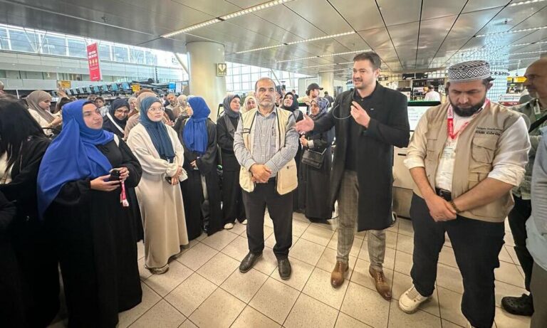 IGMG Hollanda’dan Kutsal Topraklara Hac Yolculuğu Başladı