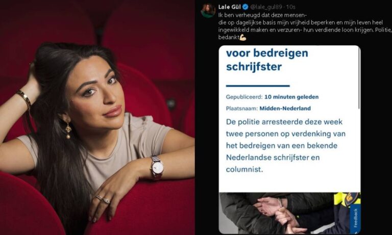 Lale Gül ü tehdit eden iki kişi tutuklandı