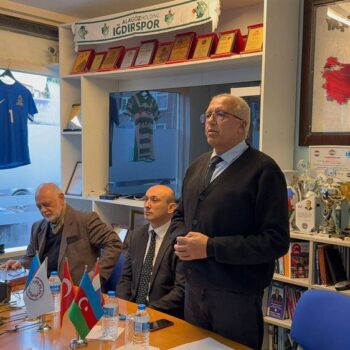 Hollanda Azerbaycan Türk Kültür derneği anma töreni