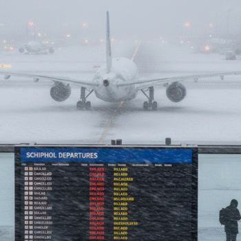 kar uçuşları üptal ettirdi (2)