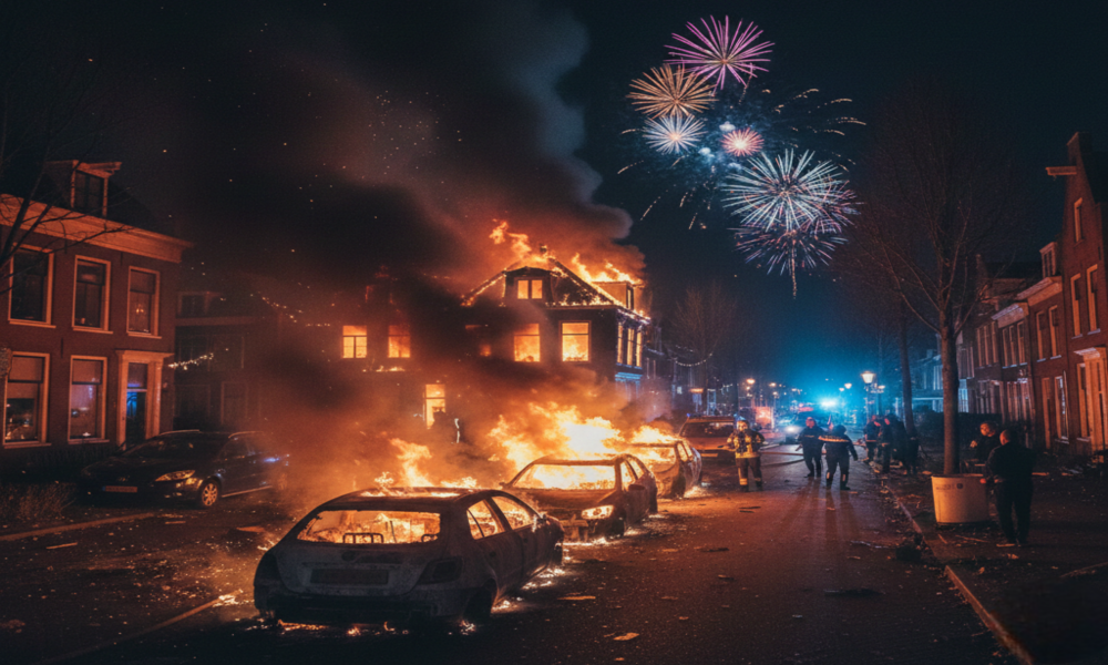 yılbaşında araç ve ev yangınları (2)