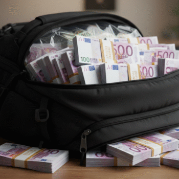 çantadan 100 bin euro çıktı-1 (1)