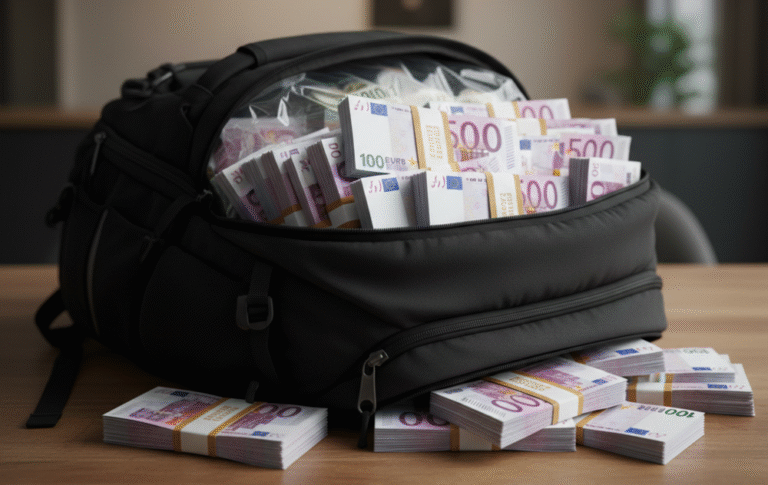 çantadan 100 bin euro çıktı-1 (1)