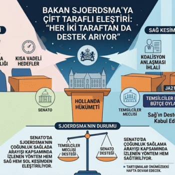 Bakan Sjoerdsma’ya Çift Taraflı Eleştiri