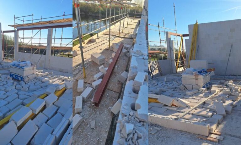 Sultan Ahmet Camii Eğitim Merkezi İnşaatına Saldırı