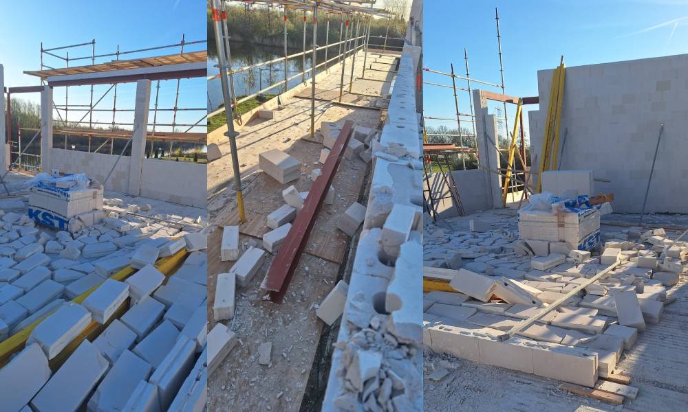 Sultan Ahmet Camii Eğitim Merkezi İnşaatına Saldırı