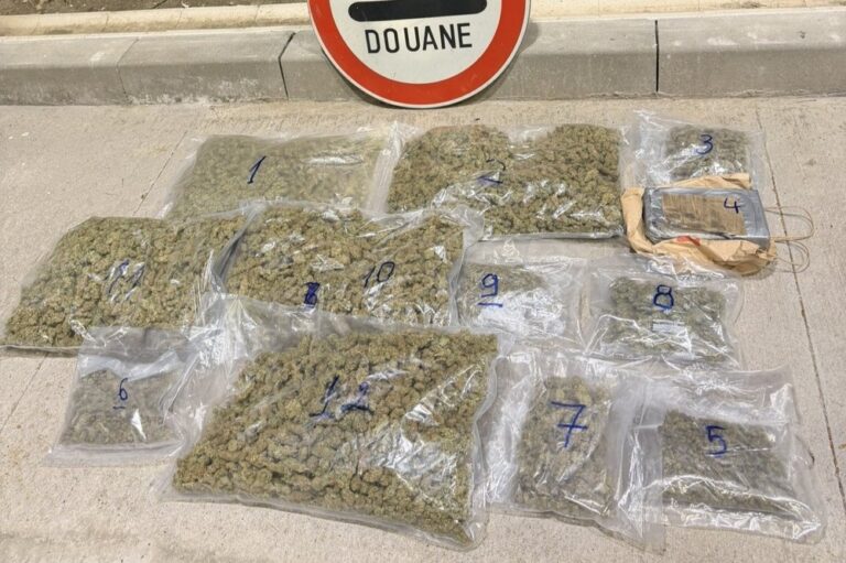 bulgar gümrüğünde kokain esrar