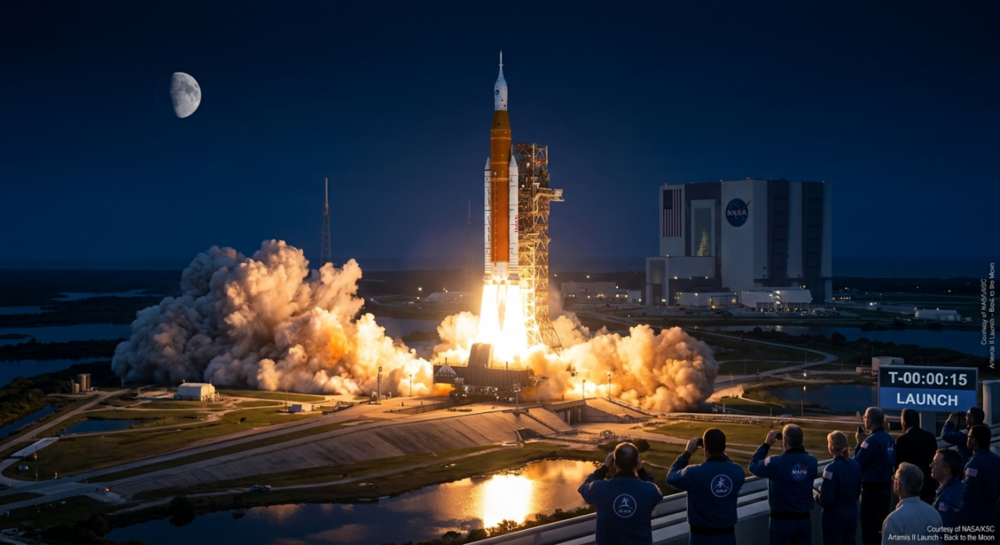 insanlık 54 yıl sonra ay yolunda (1)