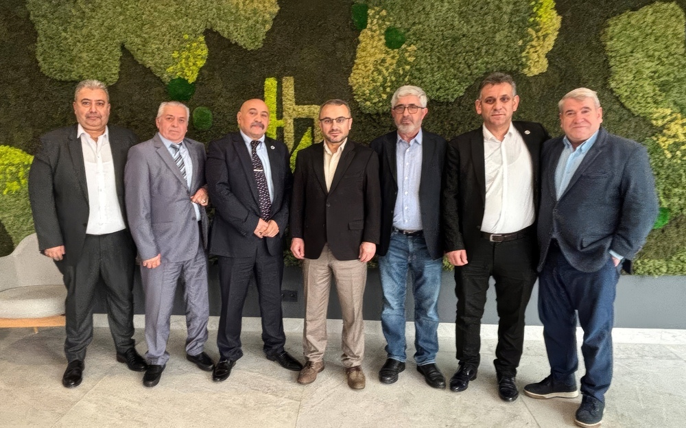 Türk İslam Kültür Dernekleri Federasyonu’ndan HDV’ye Nezaket Ziyareti