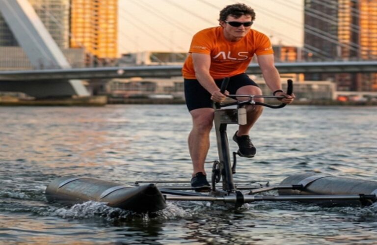 Rotterdamse strijd op het water voor zenuw/spierziekte ALS