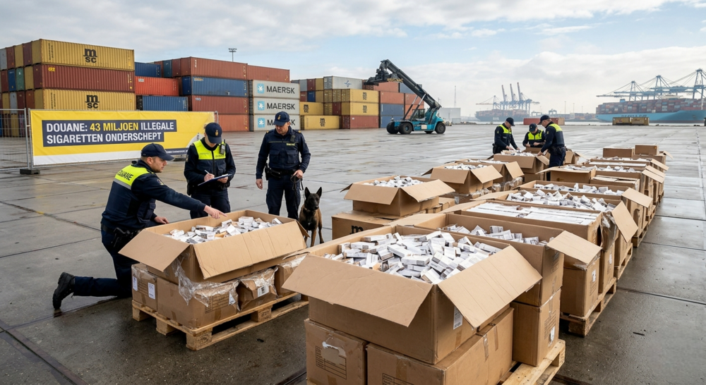 hollanda gümrük kaçak sigara 1
