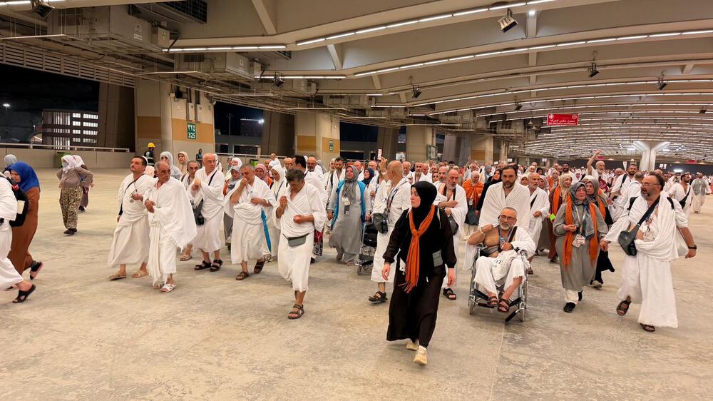 Hollanda’dan Hacca Giden Hacılar Arafat Vakfesinin Ardından Hacı Oldu