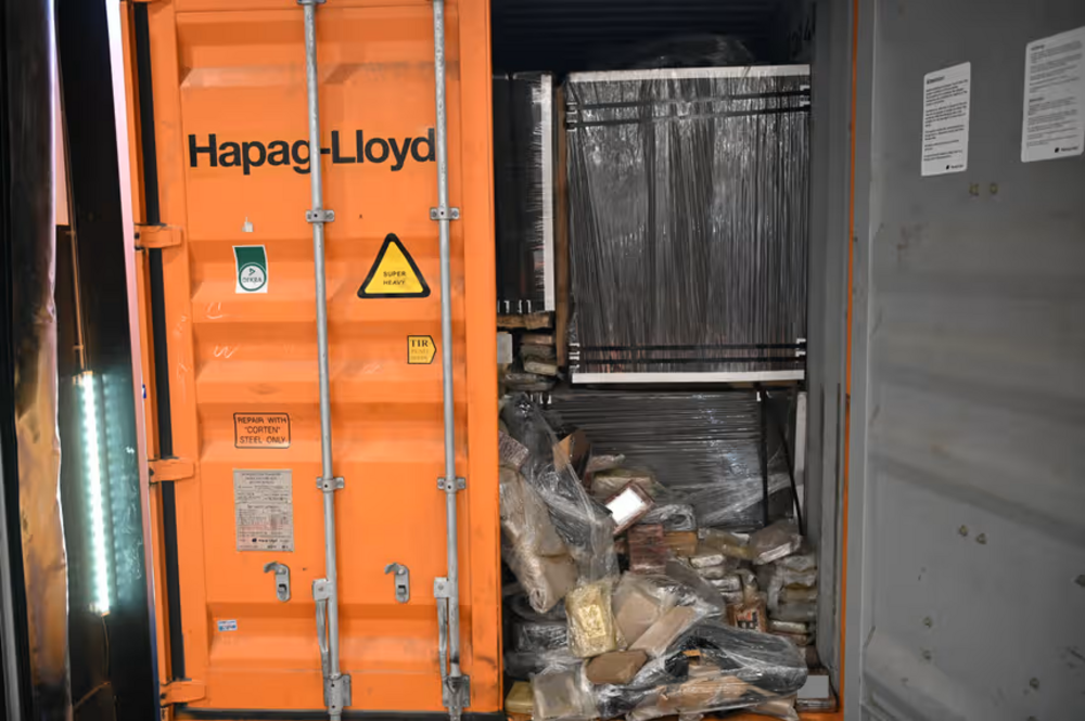 konteynerde 3 ton kokain (1)