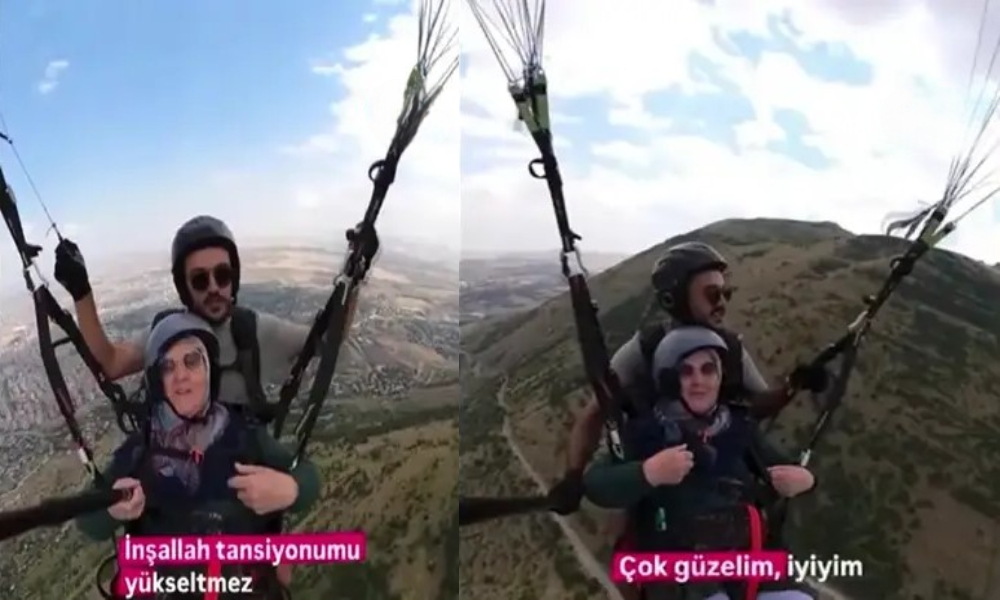 Uçan Kayserili Türkan Teyze