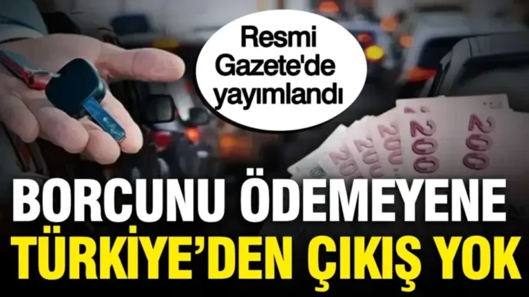 borcunu öde