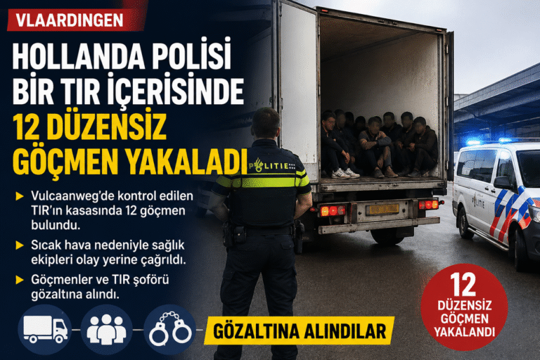 vlaardingen de 12 göçmen yakalan