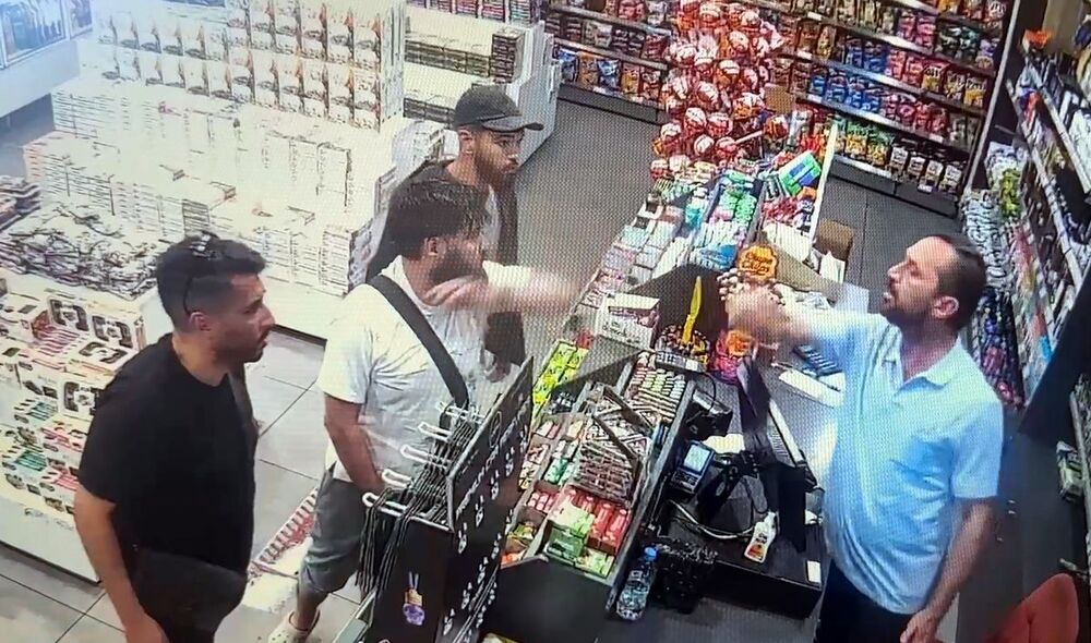 Dinlenme tesisinde cinayete teşebbüs! Dehşet anları kamerada