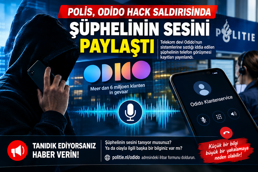 polis odido hackerinin sesini ya