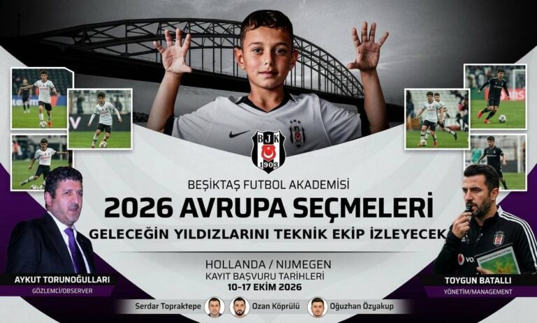 beşiktaş hollanda da gençleri izLEYECEK