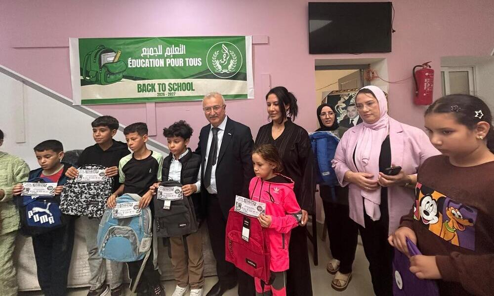 Hollanda Ege Vakfı’ndan Nador’daki Çocuklara Umut Eli