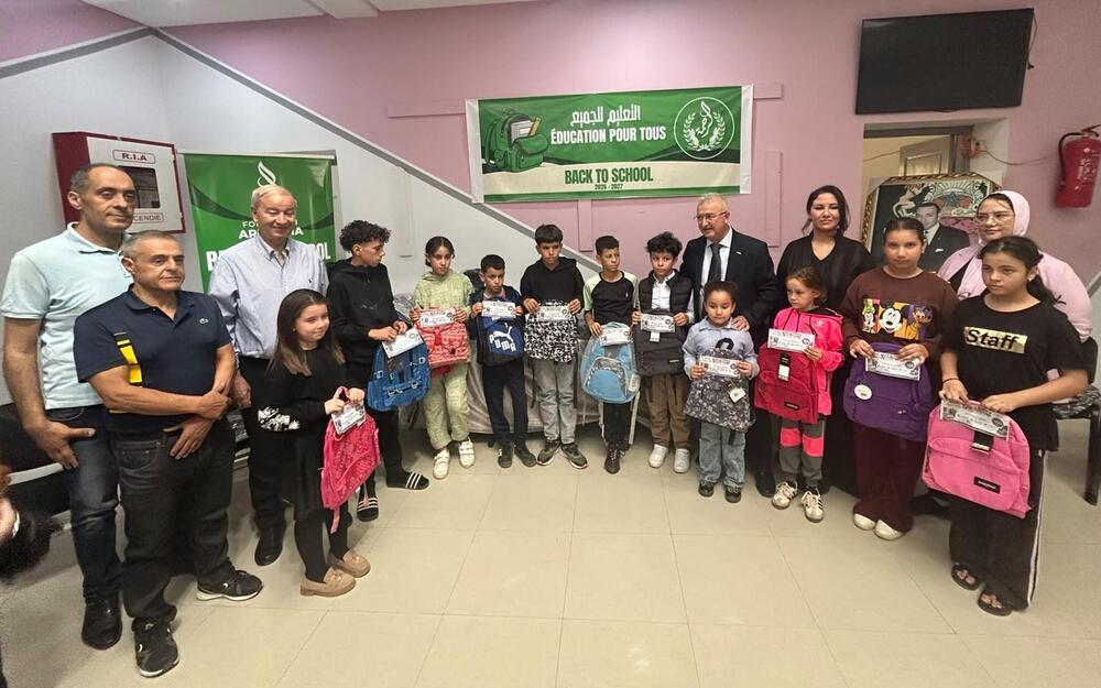 Hollanda Ege Vakfı’ndan Nador’daki Çocuklara Umut Eli