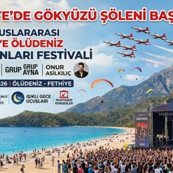 fethiye de gökyüzü şöleni