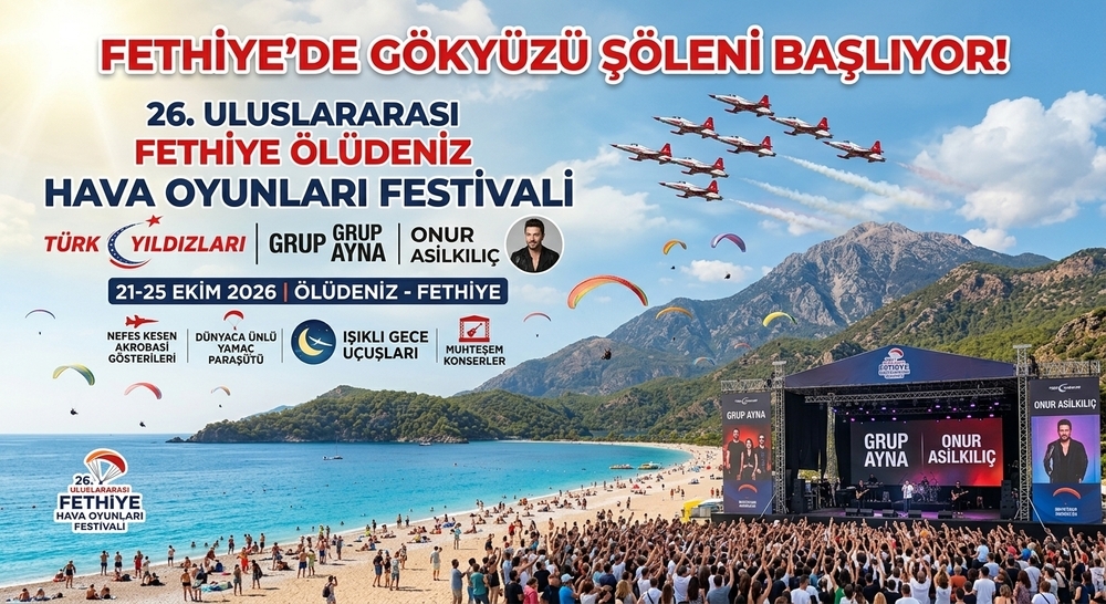 fethiye de gökyüzü şöleni